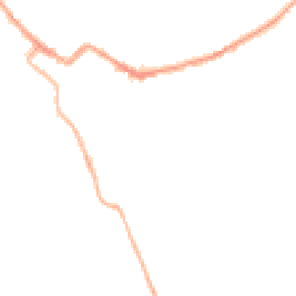 Night-time road noise heatmap for CA12 4DR