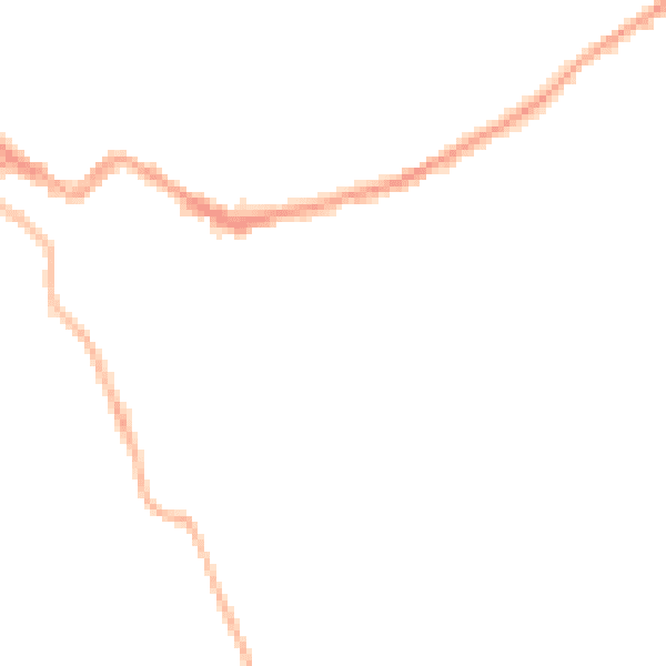 Night-time road noise heatmap for CA12 4DX