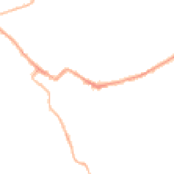 Night-time road noise heatmap for CA12 5HQ
