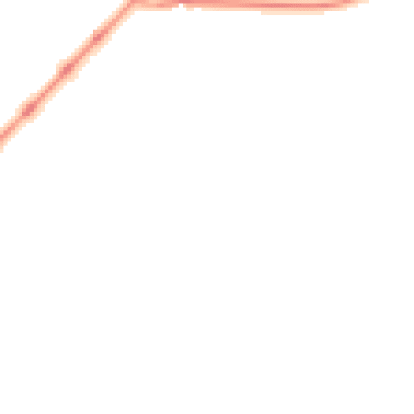 Night-time road noise heatmap for CA12 5RF