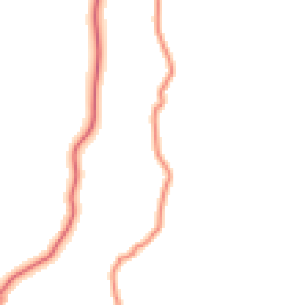 Daytime road noise heatmap for CA12 5UN