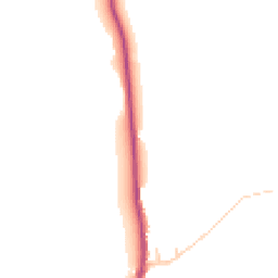 Daytime road noise heatmap for CA15 6AG