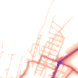 Daytime road noise heatmap for CA15 6AH