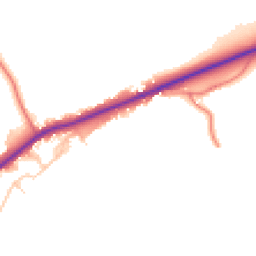 Daytime road noise heatmap for CA15 6AL