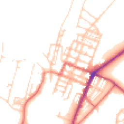 Daytime road noise heatmap for CA15 6EG