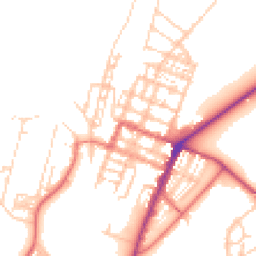 Daytime road noise heatmap for CA15 6JZ
