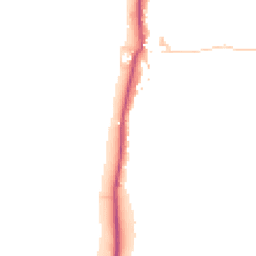 Daytime road noise heatmap for CA15 6PE