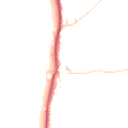 Daytime road noise heatmap for CA15 6PW