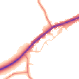 Daytime road noise heatmap for CA15 6RR