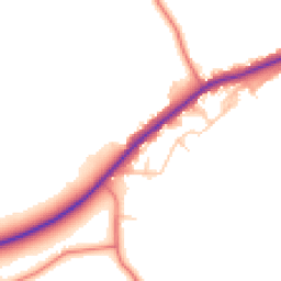 Daytime road noise heatmap for CA15 6RS