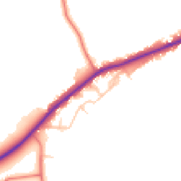 Daytime road noise heatmap for CA15 6RT