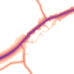 Daytime road noise heatmap for CA15 6RZ