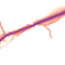 Daytime road noise heatmap for CA15 6SR