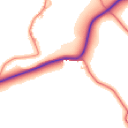 Daytime road noise heatmap for CA15 6TG