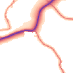 Daytime road noise heatmap for CA15 6TH