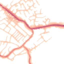 Daytime road noise heatmap for CA15 7BN