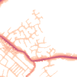 Daytime road noise heatmap for CA15 7DP