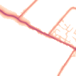 Daytime road noise heatmap for CA15 7EF