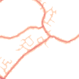 Daytime road noise heatmap for CA15 7HB