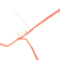 Daytime road noise heatmap for CA15 7JR
