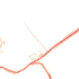 Daytime road noise heatmap for CA15 7JY