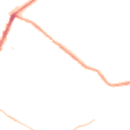 Night-time road noise heatmap for CA15 7PD