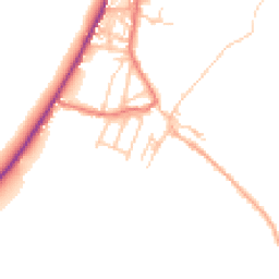 Daytime road noise heatmap for CA15 8RE