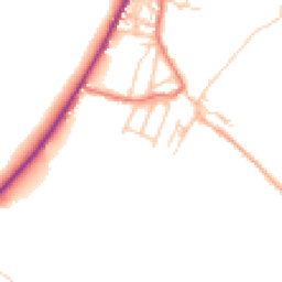 Daytime road noise heatmap for CA15 8RF
