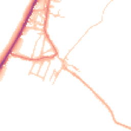 Daytime road noise heatmap for CA15 8TH