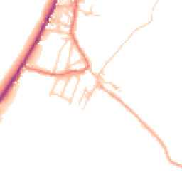 Daytime road noise heatmap for CA15 8TJ