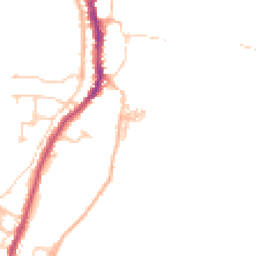 Daytime road noise heatmap for CA17 4AH