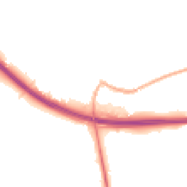 Night-time road noise heatmap for CA17 4AS