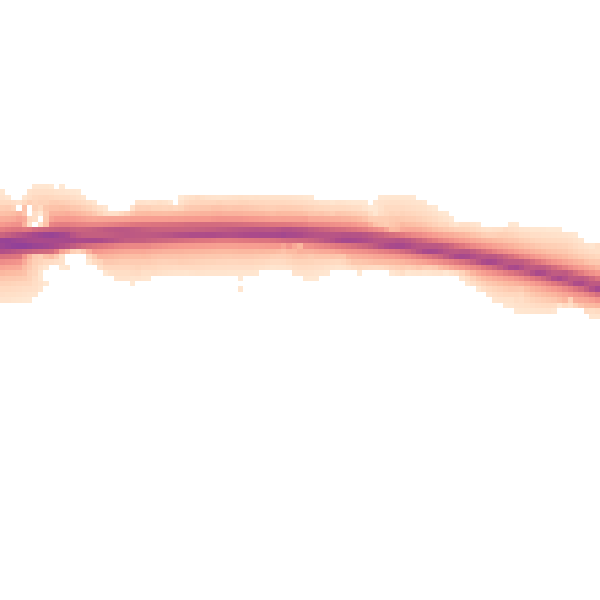 Night-time road noise heatmap for CA17 4DY