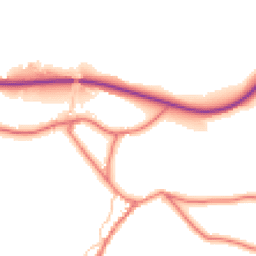Daytime road noise heatmap for CA17 4NH