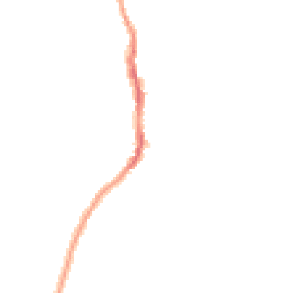 Night-time road noise heatmap for CA17 4QD