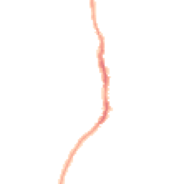 Night-time road noise heatmap for CA17 4QL