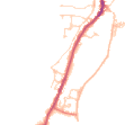 Daytime road noise heatmap for CA17 4SW