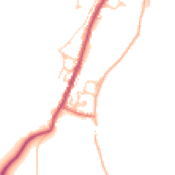 Daytime road noise heatmap for CA17 4TH