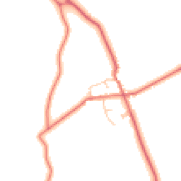 Daytime road noise heatmap for CA4 0DS