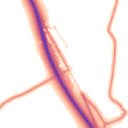 Daytime road noise heatmap for CA4 0HT