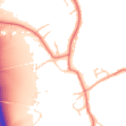 Daytime road noise heatmap for CA4 8FR