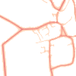 Daytime road noise heatmap for CA4 8FS