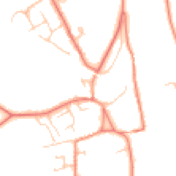 Daytime road noise heatmap for CA4 8JL