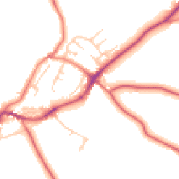 Daytime road noise heatmap for CA4 8PL