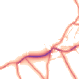 Daytime road noise heatmap for CA4 8RD