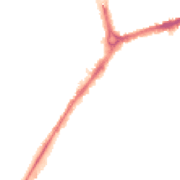 Night-time road noise heatmap for CB1 1BP