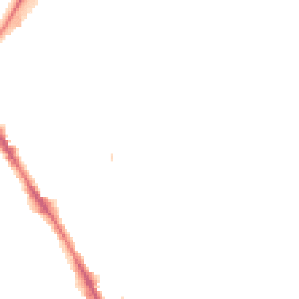 Night-time road noise heatmap for CB1 2BZ