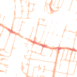 Daytime road noise heatmap for CB1 3FZ