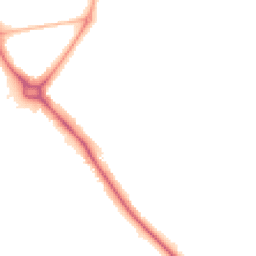 Night-time road noise heatmap for CB1 8RW