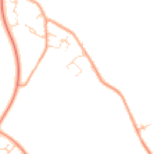 Daytime road noise heatmap for CB1 9AY